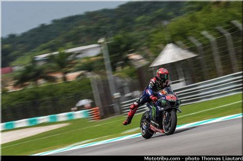 MotoGP Malaisie Sepang La Qualification Fabio Quartararo Et Johann