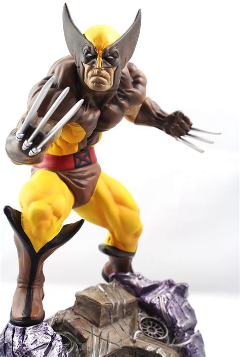Kotobukiya Wolverine Brown Costume Statue Released & Photos! - Marvel