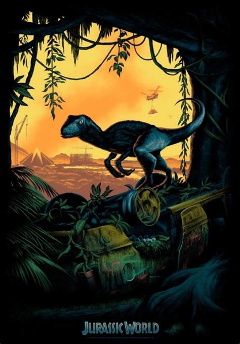 New Jurassic World poster released – Flying Dinosaurs