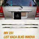 Jual Lis List Kaca Belakang Pintu Bagasi Toyota Inova Innova Lama