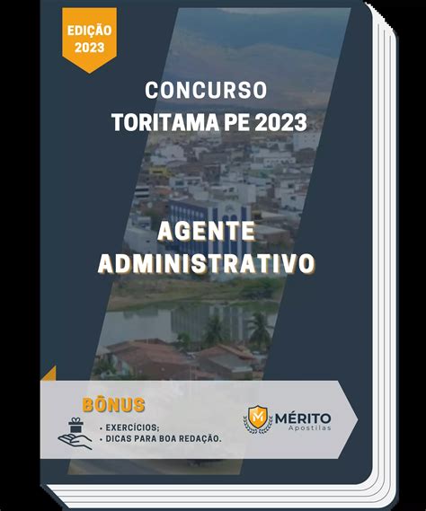 Apostila Agente Administrativo Concurso De Toritama Pe M Rito