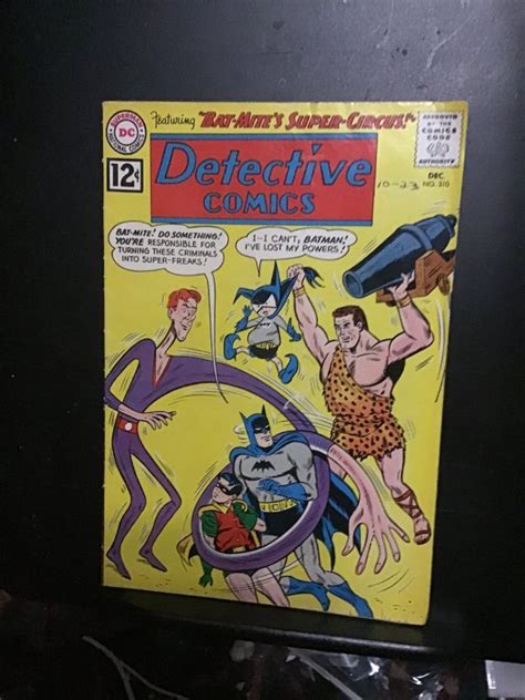 Detective Comics 310 1962 Batmite Cover Key John Jones Story Fnvf