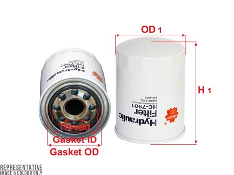 HC-7901 - Hydraulic Oil Filter - Sakura Filters Equivalent - HC-7901 ...