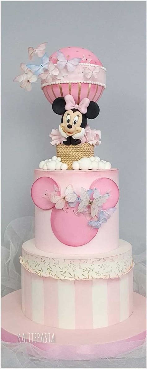 Minnie Mouse Hot Air Balloon Cake Between The Pages Blog