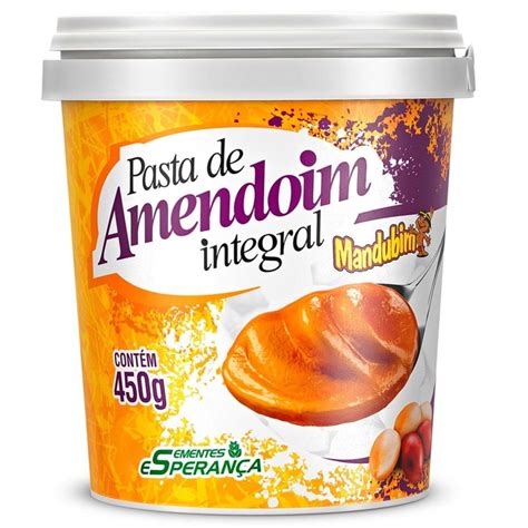 Pasta De Amendoim Integral Sem Açúcar - Pasta de Amendoim Integral Tradicional Sem Açucar 450 gramas - Carrefour