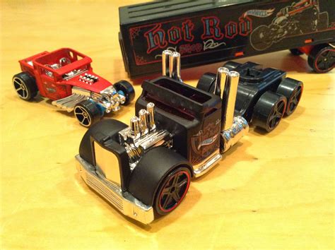 JULIAN S HOT WHEELS BLOG Road Roller Bone Shaker Big Rig Truck With Detachable Cab Basic