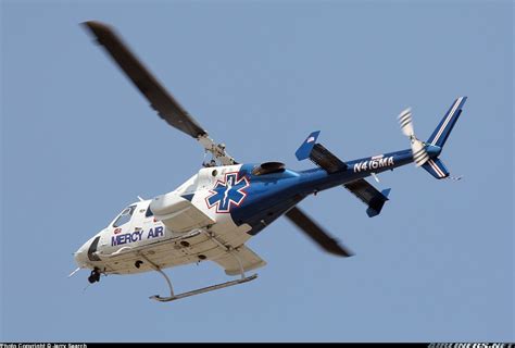 Bell 222ut Mercy Air Air Methods Aviation Photo 0879995
