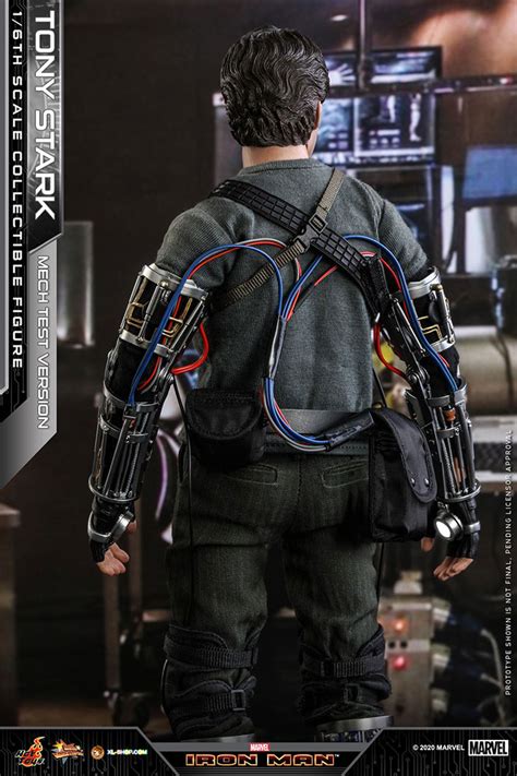 Hot Toys Mms Iron Man Th Scale Tony Stark Mech Test Version Collectible Figure