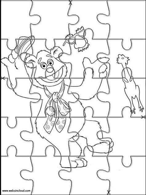 Puzzles Recortables para Imprimir para Niños Muppets 17