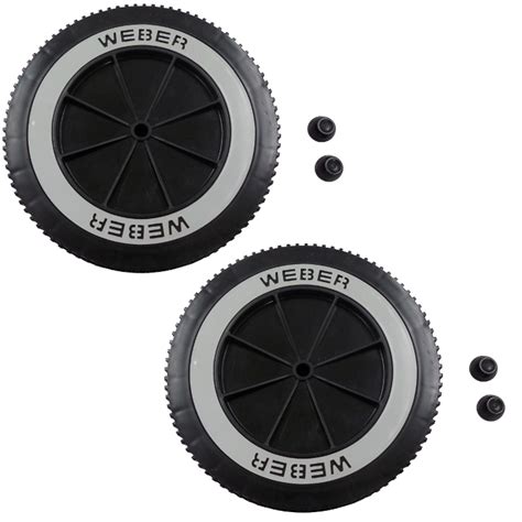 2 Weber Grill Wheels 4082850 6413 99252 42720 8 Inch Wheel A