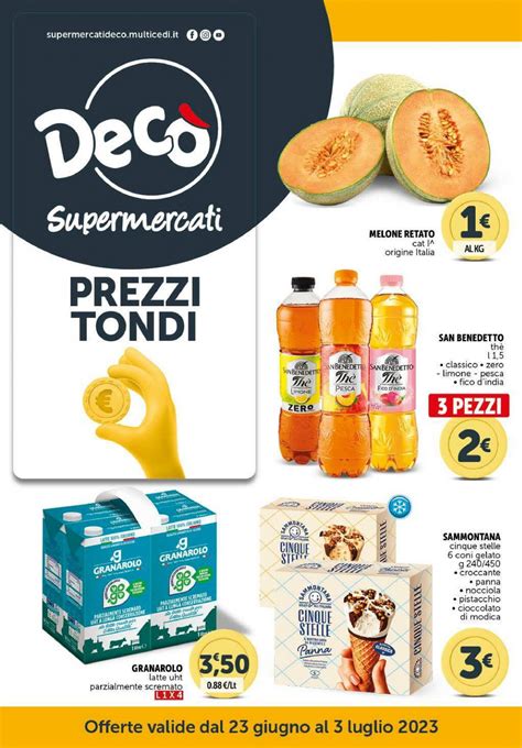 Deco Supermercati Volantino Dal Giugno Al Luglio Italiano