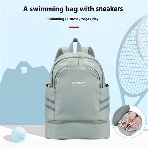Gym Backpack Shoe Compartment