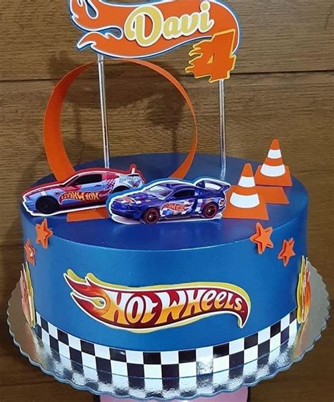 Bolo Hot Wheels Modelos Fant Sticos Para Se Inspirar E Escolher O