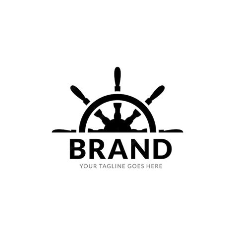 Premium Vector Nautical Logo Design Vector Template