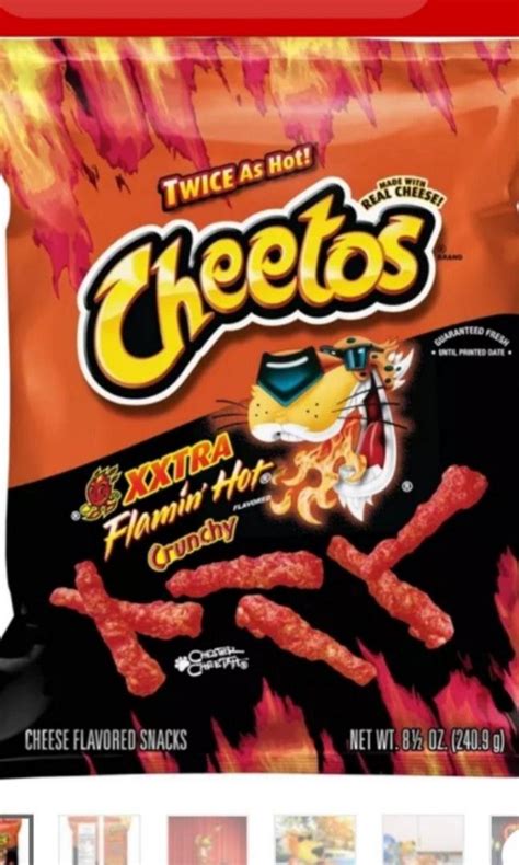 CHEETOS XXTRA HOT USA Food Drinks Packaged Instant Food On Carousell