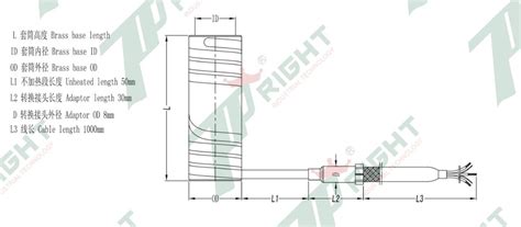 China Industrial Hot Runner Nozzle Coil Heater With Build In Thermocouple China Nozzle Heater