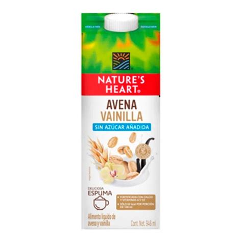 Bebida Avena Natures Heart Vainilla X946 Ml