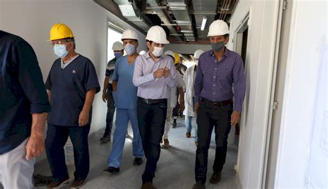 Moreira Y Katopodis Recorrieron Las Obras En El Hospital Thompson