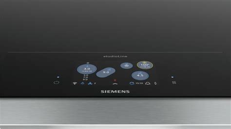 Siemens iQ700 EZ977KZY1E kookplaat Zwart Ingebouwd Zoneloze ...