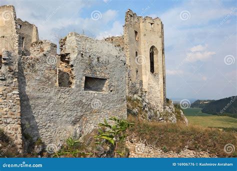 Dilapidated Medieval Fortress Stock Photo Image Of Castle