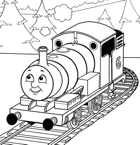 Gambar Mewarnai Thomas And Friends 21 Numeros Para Co