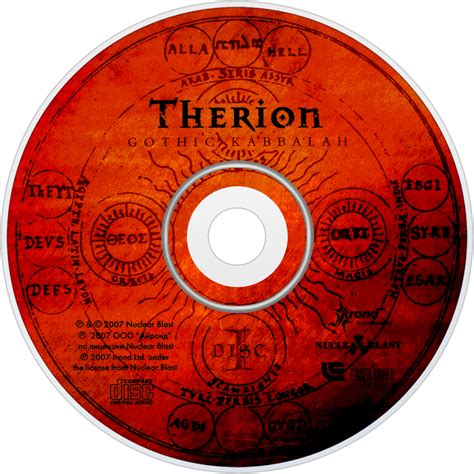 Therion Gothic Kabbalah