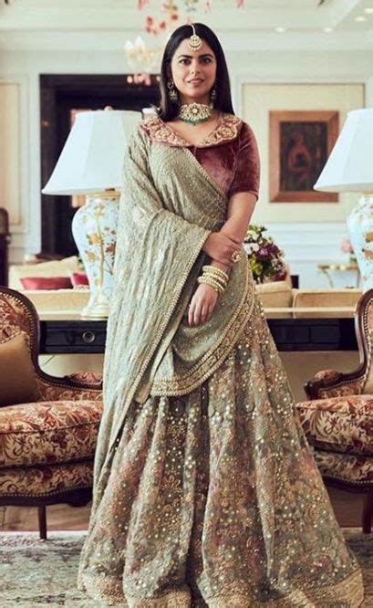 pastel pink  classic black  time isha ambanis extravagant