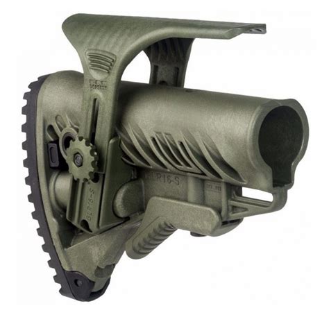 Приклад FAB Defense GLR-16 CP з регульованою щокою для AR15 / M16 ...