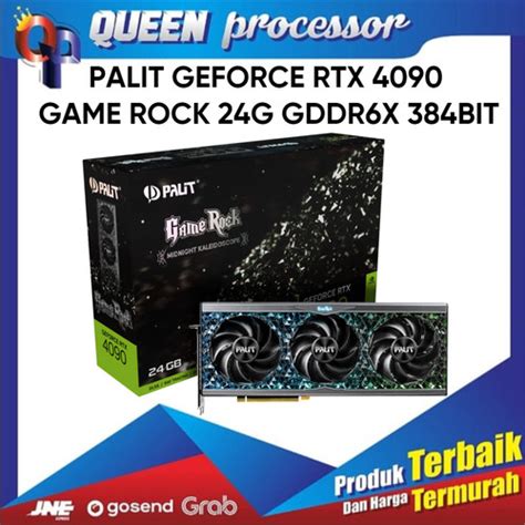 Jual PALIT GEFORCE RTX 4090 GAME ROCK 24G GDDR6X 384BIT RTX4090 ...