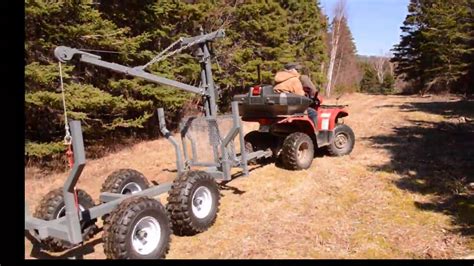 Atv Log Trailer Part 1 Youtube