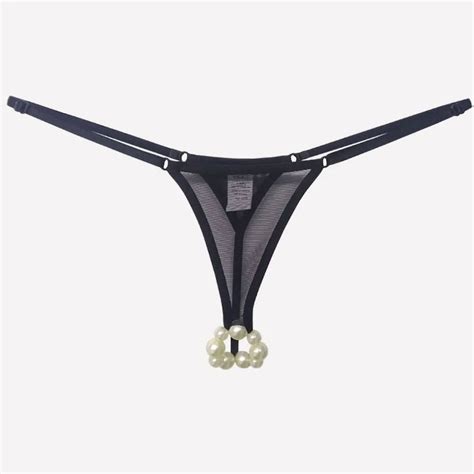 Pearl Panties Crotchless Panties Sexy Lingerie Erotic Lingerie Crotchless Lingerie Ultra