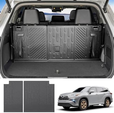 Amazon JTYZSM Backrest Mat For 2020 2024 Toyota Highlander Cargo