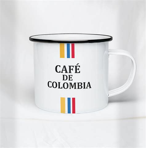 Taza De Peltre Colombia Tradición Moongs