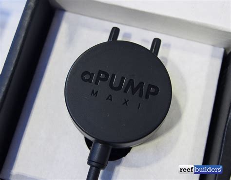aPump Maxi doubles the output of Aqualighter air pump | Reef Builders ...