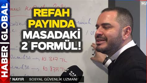 Emekliye Refah Payında Masadaki 2 Formül Sosyal Güvenlik Uzmanı Mert