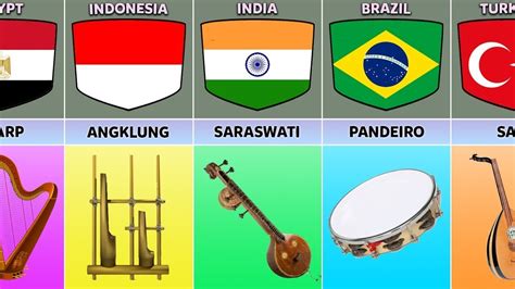 Национальные Музыкальные Инструменты Разных Стран - YouTube