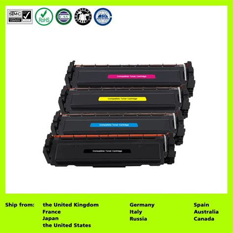 Compatible for 410A CF410A 410A CF411A 410A CF412A 410A CF413A (4 Pack ...