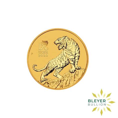 14 Oz Gold Australian Lunar Tiger Coins 2022