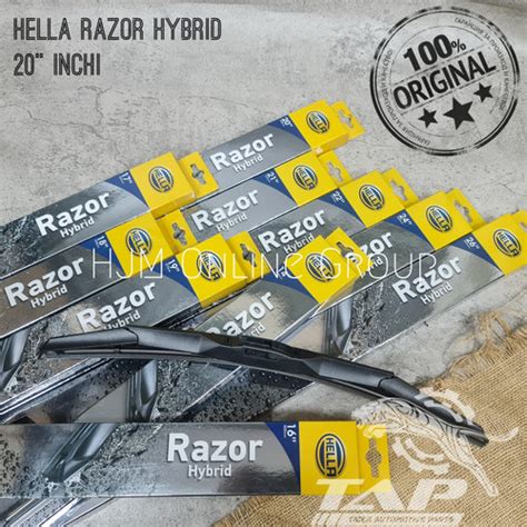 Jual WIPER BLADE HELLA RAZOR HYBRID 20" INCHI ORIGINAL - Jakarta Pusat ...