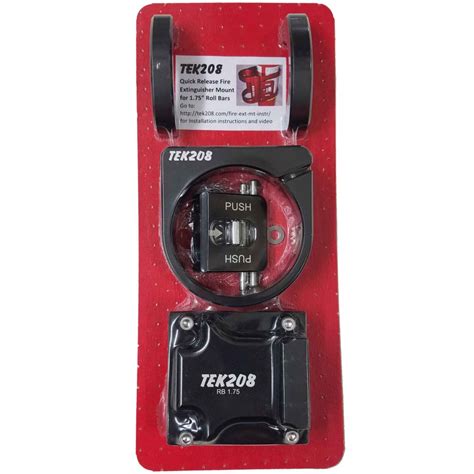 Quick Release Fire Extinguisher Mount Roll Bar Tek208