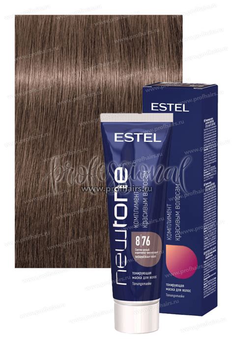 Estel NewTone 8/76 Светло-русый коричнево-фиолетовый Тонирующая маска ...