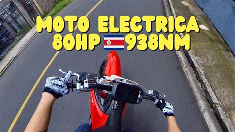 Probando Moto Electrica De Hp En Cr Stark Varg Ft