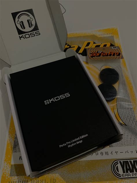 KOSS porta pro limited edition (beige), Audio, Headphones & Headsets on ...