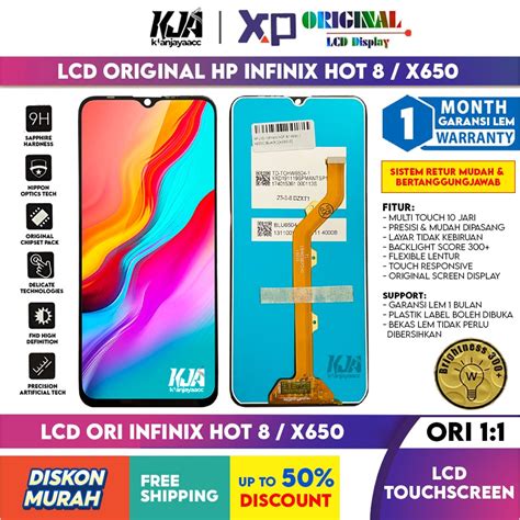 Jual LCD Original Infinix Hot 8 X650 X650C X650B X650D LCD Touchscreen Hp ORI Shopee