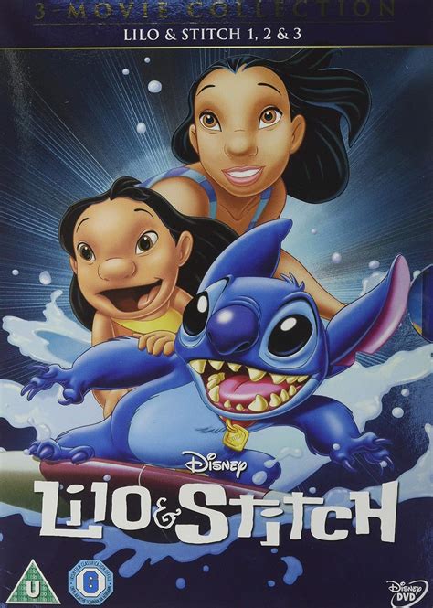 Lilo And Stitch Lilo And Stitch 2 Stitch The Movie Dvd Uk