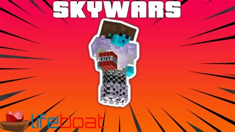 Minecraft Bedrock Lifeboat Skywars Duos Youtube