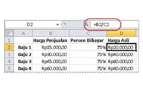 Cara Menghitung Ppn Di Excel Menghitung Ppn Di Excel Pajak Pertambahan Nilai Rumus Excel Theme