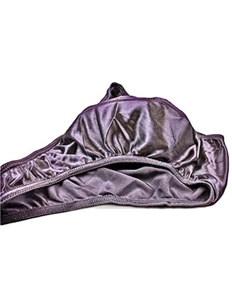Buy Barbra Mens Satin Bikini Briefs Panties S To 3XL Silky Sexy Mens