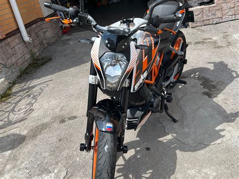Купить б у KTM Duke инжектор передач в Барнауле оранжевый naked bike года по цене