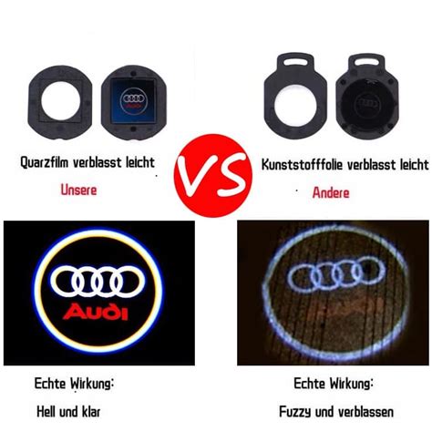 Audi Logo Lights Under Door Carlightslogo